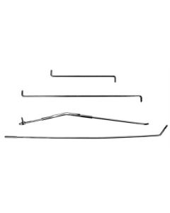 1968-1977 Bronco Door Latch Rod Kit - 4 Pieces - Right Side