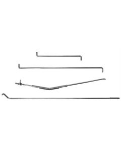 1968-1977 Bronco Door Latch Rod Kit - 4 Pieces - Left Side