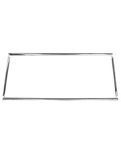 1966-1977 Bronco Quarter Window Outer Molding Set - Left Side
