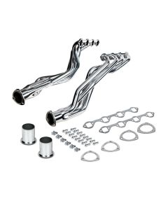 1966-1977 Bronco Header Set - Long Tube Design - Chrome