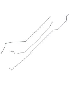 1977 Ford Bronco 1/4" Fuel Vapor Line Set, 3 Piece - Original Steel