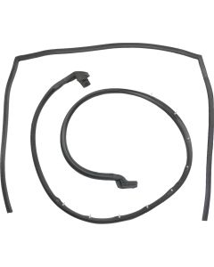 Ford Weatherstrip Door Channel Belt Seal Kit,Upper And Lower Passenger Side,With Molded Ends, 1966-1977