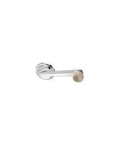 Window Crank Handle With White Knob