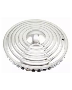 Wheel Cover Set, Starburst, Chrome, For 14" Steel Wheels