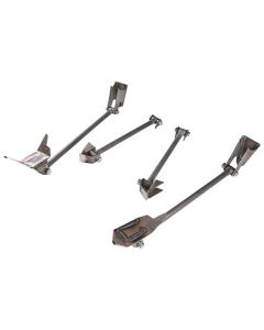 Aldan American Universal 4-Link, For 3 Inch Axles -Triangulated