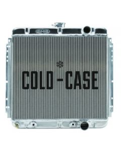 1964-68 Galaxie & Other Full Size Cold Case Aluminum Radiator, Big 2-Row, Manual Transmission (289 & 302)