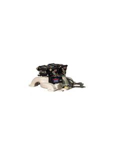 FiTech Fuel Injection System 2X4 625 HP Basic Kit, Matte Black Finish, 30062
