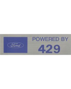 Powered By 429 Valve Cover Decal