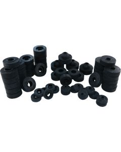 1965-68 Full Size Ford Including Galaxie Body To Frame Mount Kit (58 Pieces)