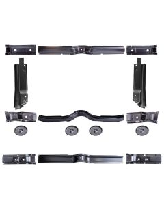 1960-63 Galaxie, 1961-63 Monterey, 1963 Marauder Floor Brace 11 Piece Set