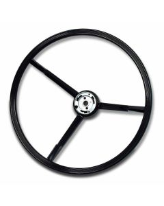 1963-64 Galaxie And Other Full-Size Ford Reproduction 17" Steering Wheel - Black