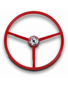 1963-64 Galaxie And Other Full-Size Ford Reproduction 17" Steering Wheel - Red