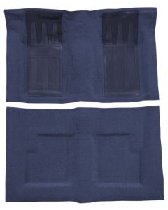 1971 Torino GT 2DR Convertible Complete Carpet, Molded w/ Mass Backing Auto Trans | Loop Material