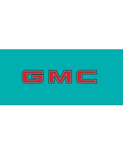 GMC Tailgate Decal Red/White/Black 82-90