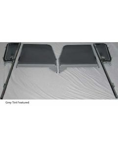 Side Window Kit Asmb W/V Posts Chr Gry, 60-63