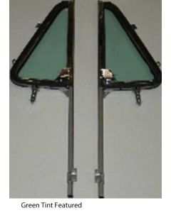 Vent Window Assemblies W/Post Grey, 64-66