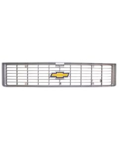 Chevy Grille w/Emblem Argent 73-74