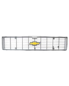 Chevy Grille w/Emblem Chrome 73-74