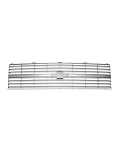Chevy Grille, Single Headlight, Argent 83-84