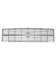 Chevy Grille, Dual Headlight Dk Gray 83-84