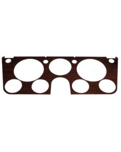 Woodgrain Applique-Inst Bezel W/Gauges 69-72