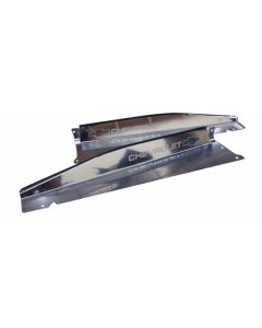 Radiator Support Filler Pnl Polished Bowtie/Chev 67-68