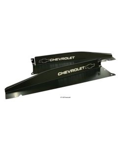 Radiator Support Filler Pnl Blk Anodized Bowtie/Chev 69-72