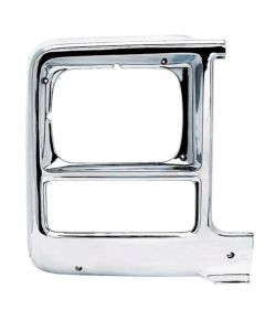 Headlight Bezel, Sngl Rect HL, RH 79-80