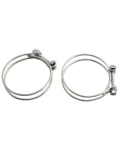 Ranchero Gas Tank Filler Neck Hose Clamps, 1964-1970