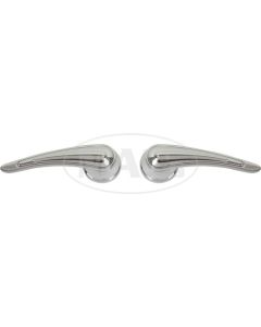 Billet 'Solid' Inside Door Handle For 1/2" Splined Shaft