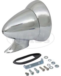 Large Chrome GT Style Outside Mirror