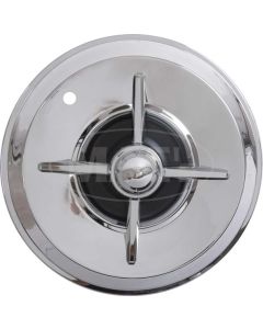 Wheel Cover Set, 'Lancer' Style, Chrome, For 15'' Steel Wheels