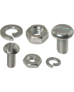 1940-41 Ford Pickup Truck Hood Crossbrace Hardware Kit - 24 Pieces