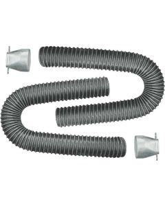 1940-1947 Ford Pickup Truck Heater & Defroster Kit - (2) Flex Hoses & (2) Die-Cast Nozzles Like Original