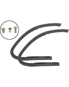 Vent Window Seals R/L Coupe, Sendan, Sedan Deliv.
