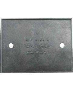 Trunk Lid Emblem Pad/ Rubber/ 1940