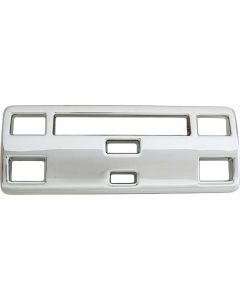 Dash Panel/die Cast/ Chrome With Clips