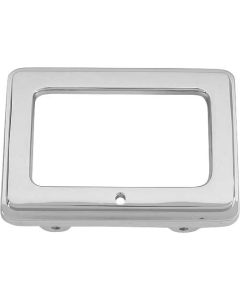 Clock Panel/bezel Chrome/ 1940