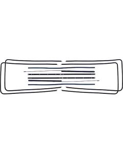 Anti-Rattle Kit - Rear Doors - Ford 4 Door Sedan