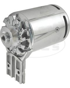PowerGen Alternator - Ford Flathead - Polished Aluminum - 12 Volt Negative