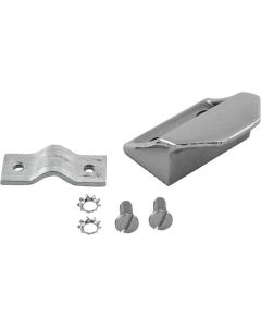 Trunk Lid Striker Kit/ Polished Ss/ 41-48 Tdr & Frdr