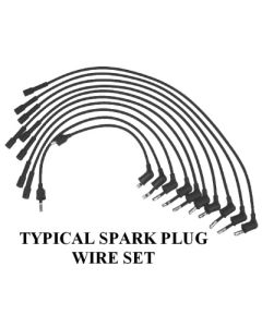 Flame-thrower Plug Wire Set/ Stock Look/ 7mm
