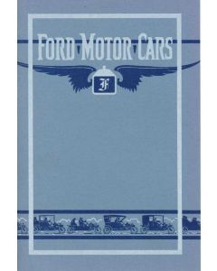 Ford Motor Cars Catalog - 32 Pages - 30 Illustrations