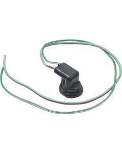 1964-1965 Mustang Master Cylinder Brake Light Switch Wiring for Cars with Generator