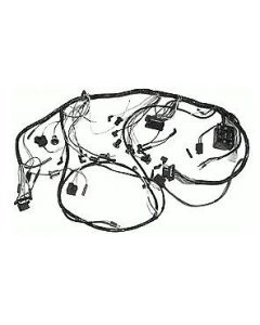 1965 Mustang Dash Wiring Harness for Cars with Gauges and 3-Speed Blower Motor