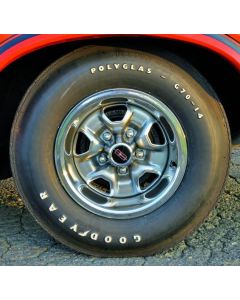 Tire - G70 x 14" - Raised White Letters - Goodyear Custom Wide Tread