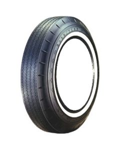 Tire - 800 X 14 - 1 Whitewall - Tubeless - Goodyear Custom Super Cushion