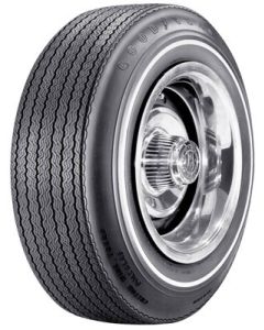Tire - G70 x 14 - .350 Whitewall - Goodyear Custom Wide Tread