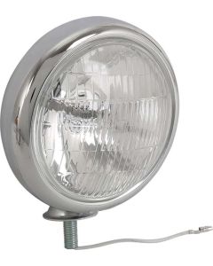 Vintage Style Driving Light - Clear Lens - 6 Volt