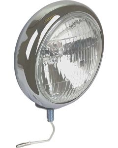 Vintage Style Driving Light - Clear Lens - 12 Volt